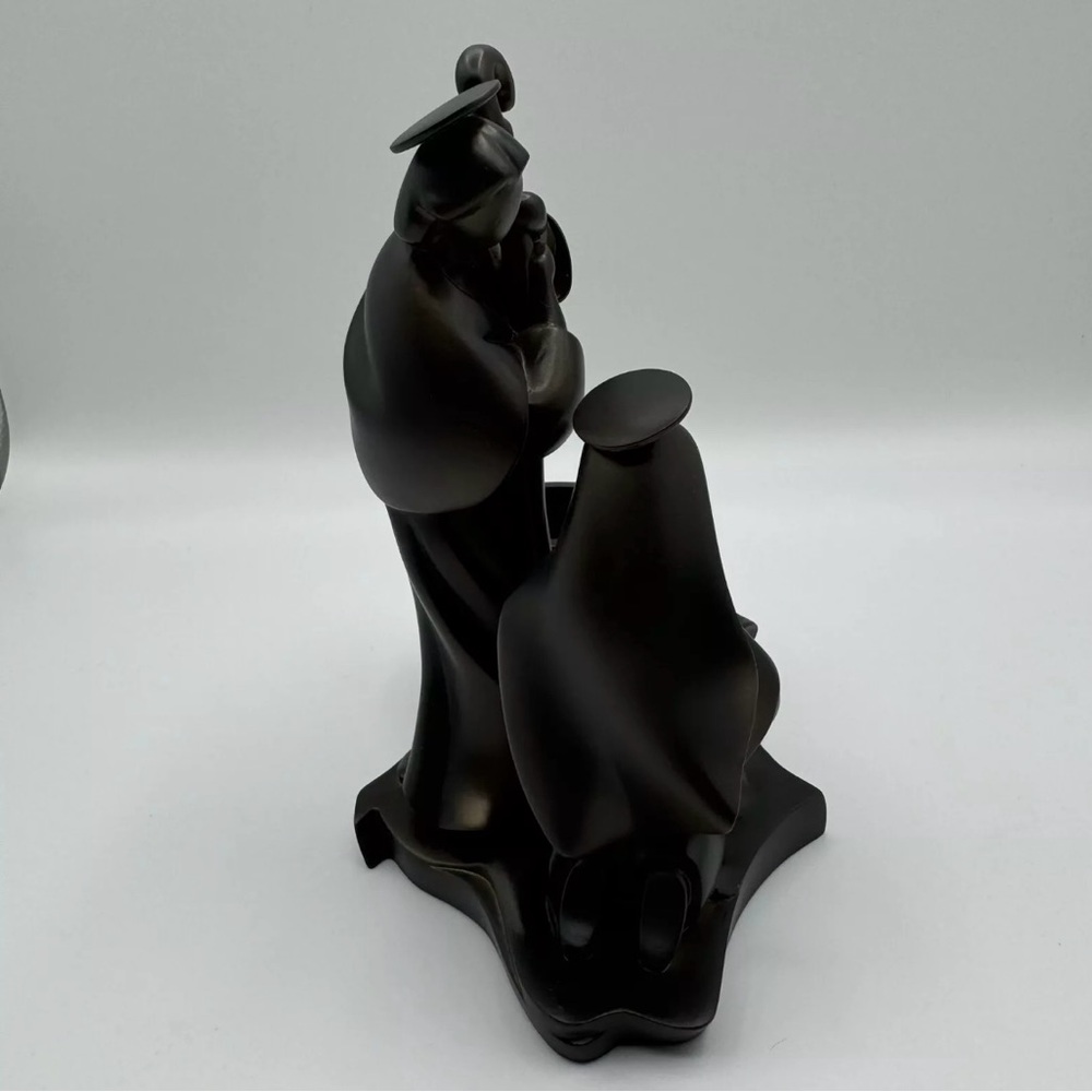 PartyLite Holy Night Tealight Holder P8262 Bronze Holy Family Christmas Nativity - Picture 9 of 13